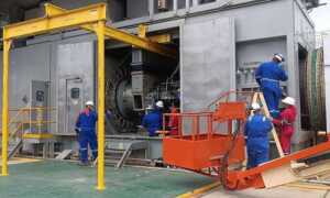 Petroboscán reactiva turbina generadora de electricidad en Bajo Grande