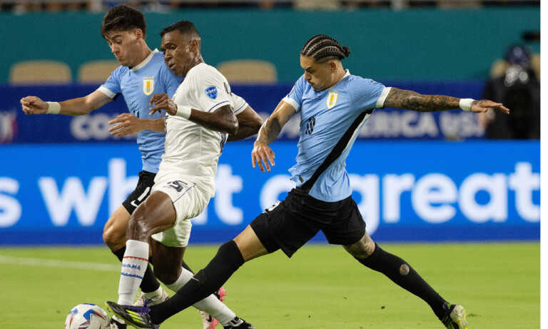 Uruguay impone su autoridad ante Panamá en su debut en la Copa América