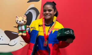 Victoria Tovar consigue medalla de bronce en los Juegos Deportivos Brics