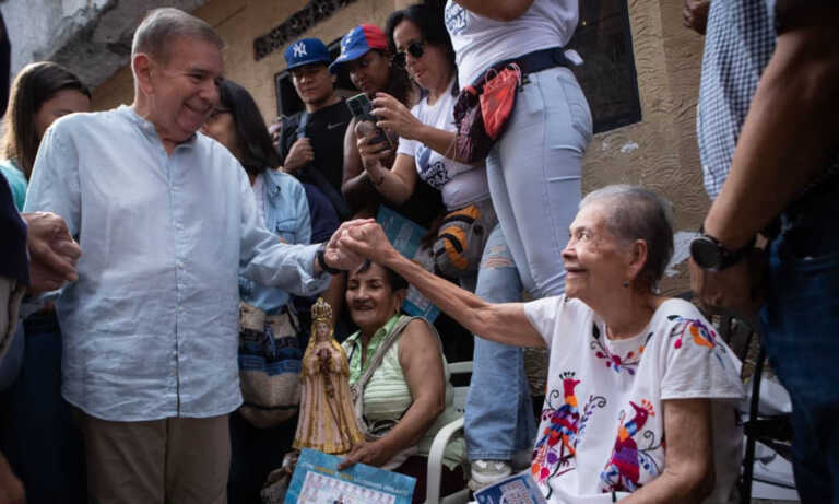 Edmundo González pide desde el municipio Sucre cuidar los votos