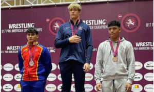 Yorby Villalobos gana medalla de plata en el Campeonato Panamericano de Lucha