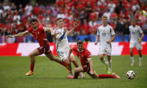 Suiza vence a Hungría 3-1 en primera jornada del Grupo A de la Eurocopa