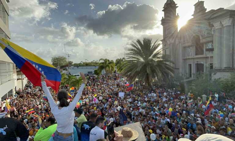 María Corina Machado desde Tucupita: “En 51 días vamos a liberar a Venezuela”