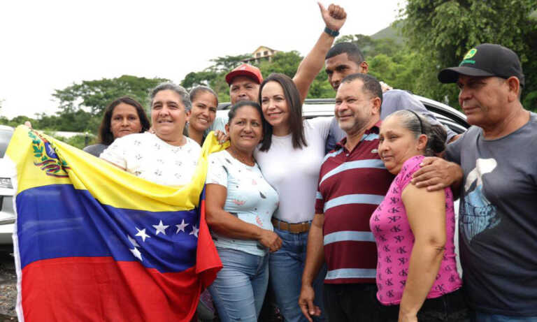 Machado pide en Guárico votar por la libertad de los presos políticos