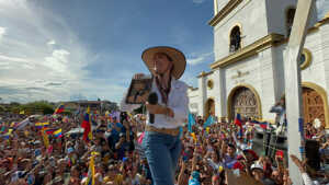 María Corina Machado llega a Táchira pese a obstáculos impuestos