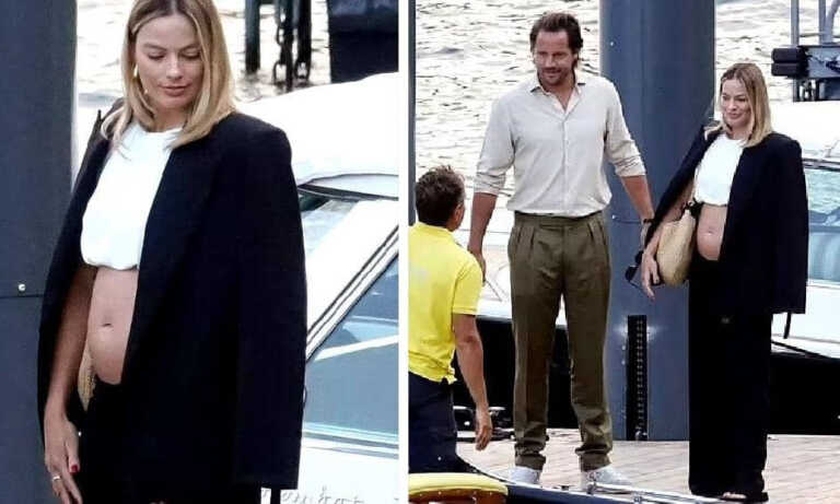 Margot Robbie espera su primer hijo con Tom Ackerley