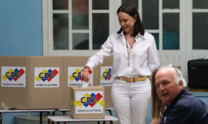 María Corina después de votar: “Estamos viendo una participación apoteósica”