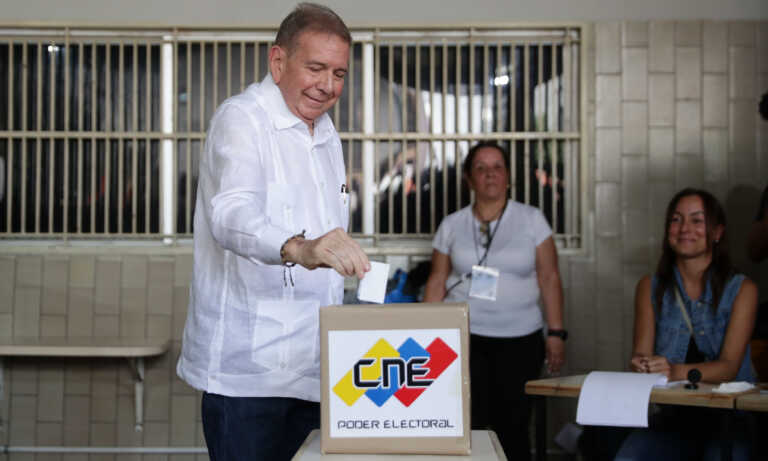 Edmundo González tras su votación: Confío que la Fanb hará respetar los resultados