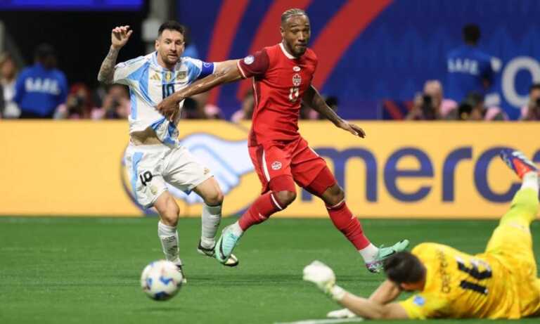 Argentina y Canadá competirán para definir el primer finalista de la Copa América