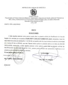 Edicto VP31-J-2022-004922