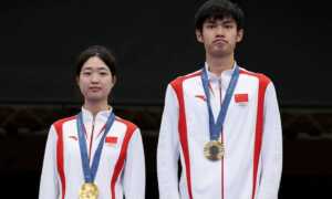 China conquista la primera medalla de oro de los Juegos olímpicos