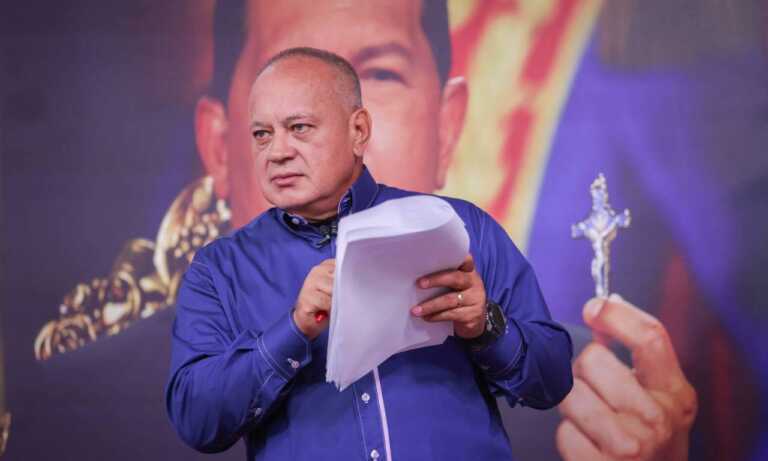 Cabello asegura que diálogo con EE. UU. no incluye la salida de Nicolás Maduro