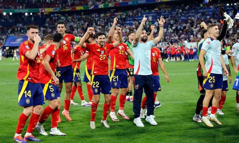 España alcanza su quinta final de Eurocopa