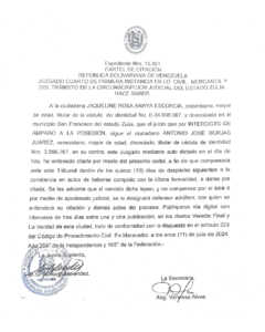 Cartel de citación Exp. Nro 15.451