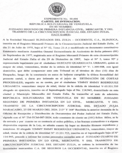 Cartel de Intimación EXP. 59.494