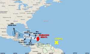Huracán Beryl baja a categoría 4 y se aleja de las costas venezolanas