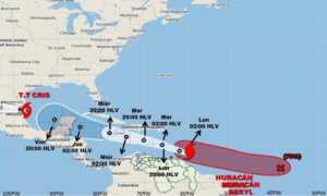 Gobierno activa el Sistema Nacional de Riesgo por paso del huracán Beryl