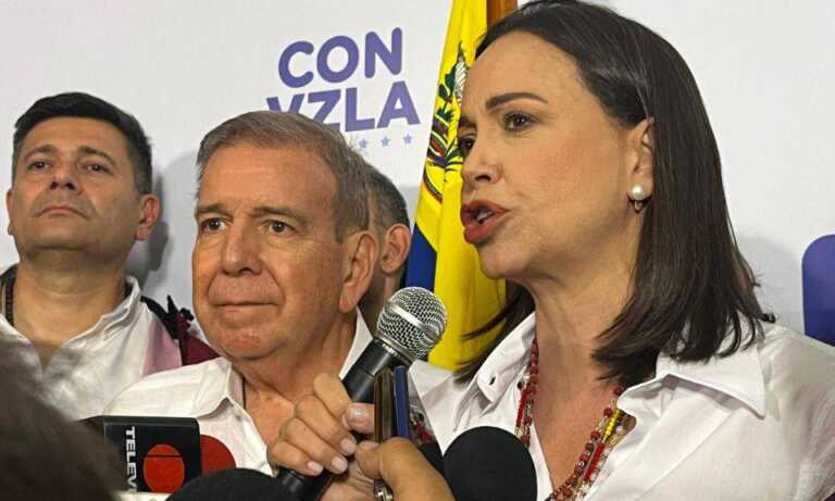 Machado: “Todas las actas coinciden en que Edmundo González ganó con 70 % de los votos”