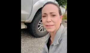 María Corina Machado denuncia atentado en su contra en Barquisimeto