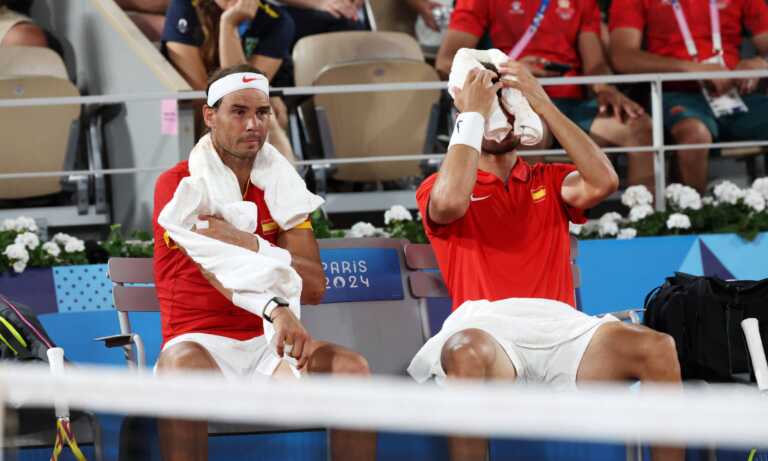 Eliminan a Rafael Nadal y Carlos Alcaraz en tenis dobles en los Juegos Olímpicos