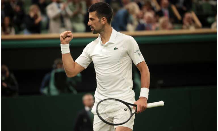 Djokovic doma a Rune y clasifica a cuartos de final de Wimbledon