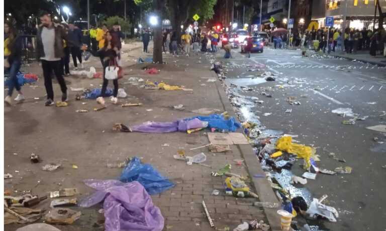 Ocurren 4 homicidios en riñas en Bogotá tras derrota de Colombia en final de la Copa América