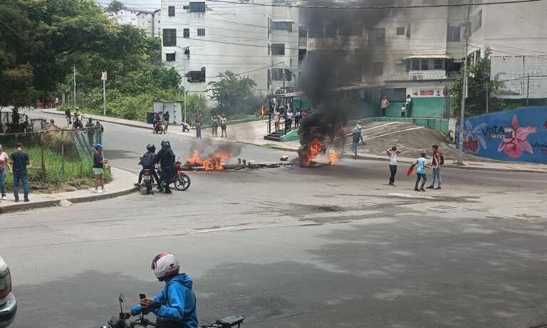 Reportan protestas en varias partes del país para rechazar resultados electorales