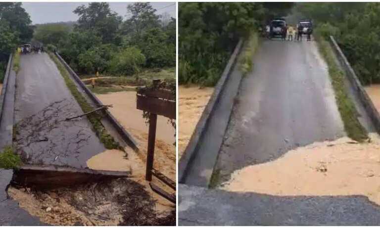 Esperan abrir vías alternas tras caída del puente que une Apure y Táchira