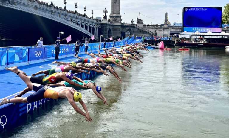 Francia canta victoria después de poder celebrar el triatlón en el Sena