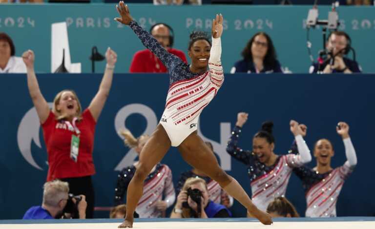 Simone Biles gana su primer oro en París 2024