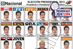 Presidenciales en la lupa #TBT: Tarjetón de 2013 también tenía muchas “barajitas” de Maduro