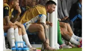 Argentina excluye a Messi de la lista para eliminatorias por lesión