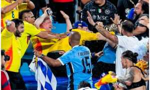 Uruguay trabaja en la defensa de sus futbolistas tras el incidente en la Copa América