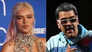 Equipo de Karol G desmiente a Maduro sobre la supuesta canción hecha para la campaña