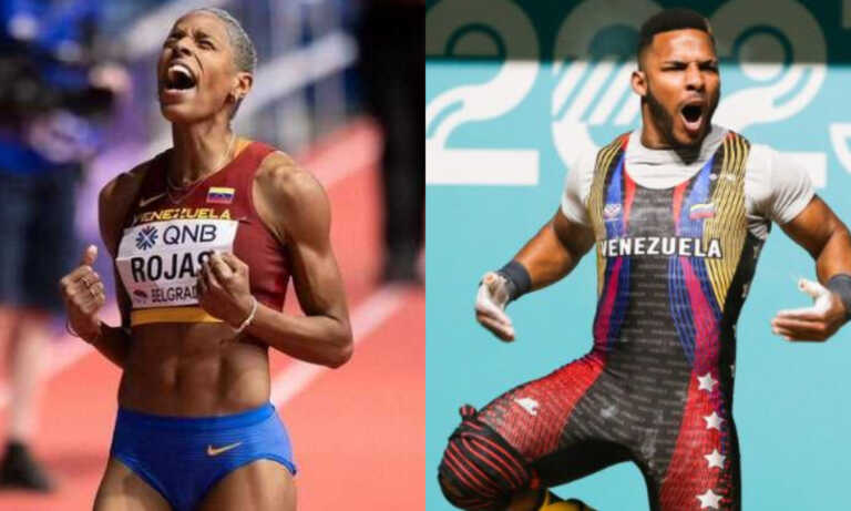 Yulimar Rojas y Julio Mayora serán los abanderados de Venezuela en París 2024