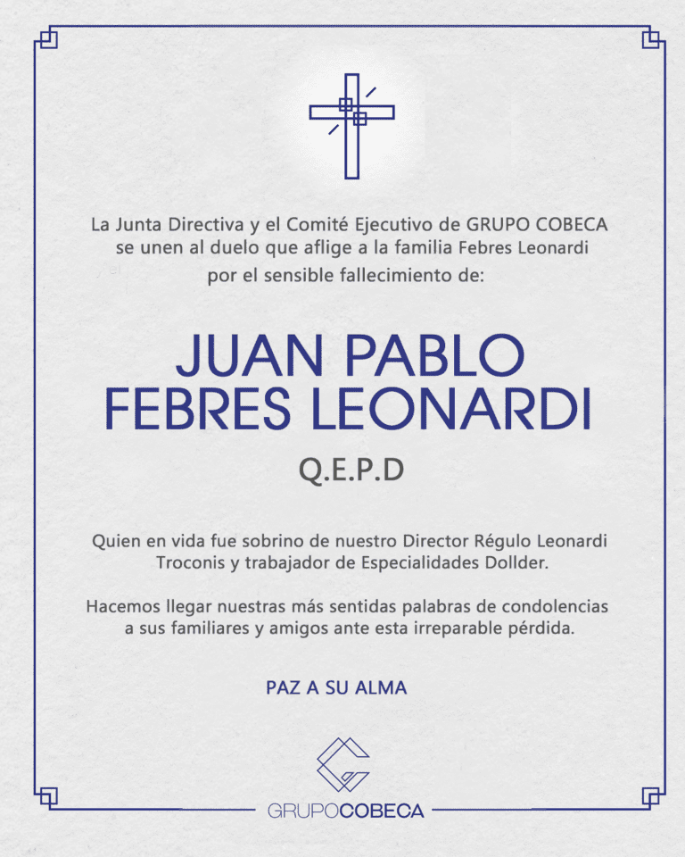 Obituario Juan Pablo Febres Leonardi