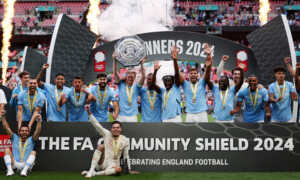 Manchester City gana la Community Shield tras superar al United en penales
