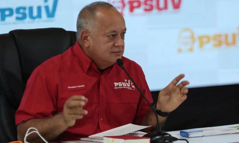 Maduro nombra a Diosdado Cabello ministro de Relaciones Interiores, Justicia y Paz