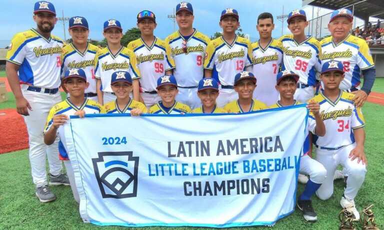 Cardenales listos para representar a Venezuela en la Serie Mundial de Pequeñas Ligas