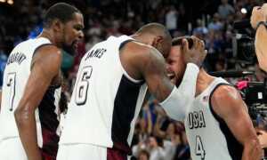 Curry y LeBron evitan el desastre y EE. UU. irá a por su quinto oro seguido
