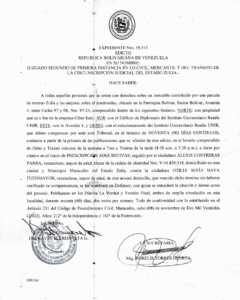 Edicto Exp. Nro 59.315