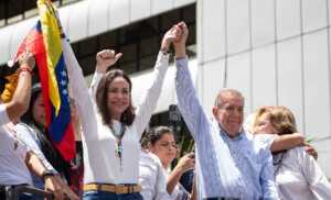 González Urrutia y Machado piden a UE seguir presionando al “régimen” de Maduro