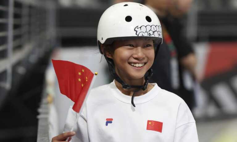 Haohao Zheng hace histórico debut en París 2024 con 11 años