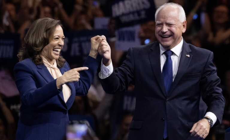 Kamala Harris y Tim Walz se lanzan a la campaña