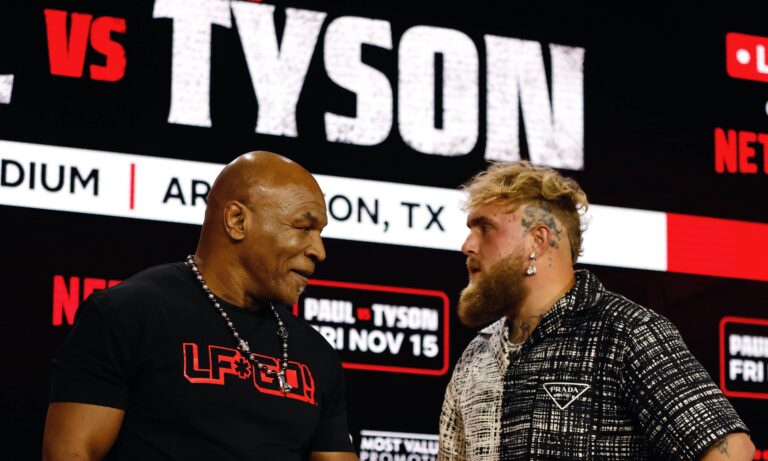 Mike Tyson volverá al ring el 15 de noviembre frente a Jake Paul