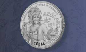 En circulación nueva moneda estadounidense con el “¡azúcar!” de Celia Cruz