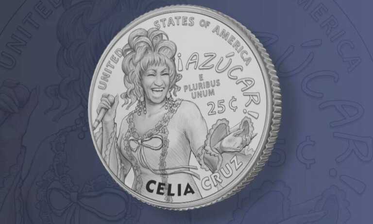 En circulación nueva moneda estadounidense con el “¡azúcar!” de Celia Cruz