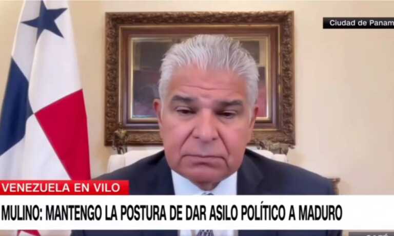 Presidente de Panamá ofrece “asilo temporal” a Maduro ante eventual transición