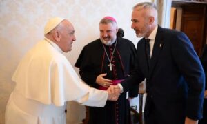 El Papa transmite al presidente de Aragón su preocupación por Venezuela