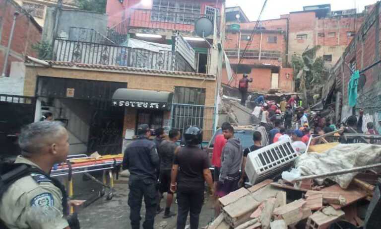 Explosión de bombonas de gas en Petare deja 4 muertos, entre ellos 2 recién nacidos